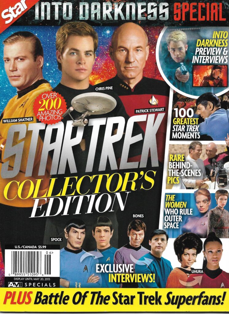 Star Magazine Star Trek Into Darkness Special cover