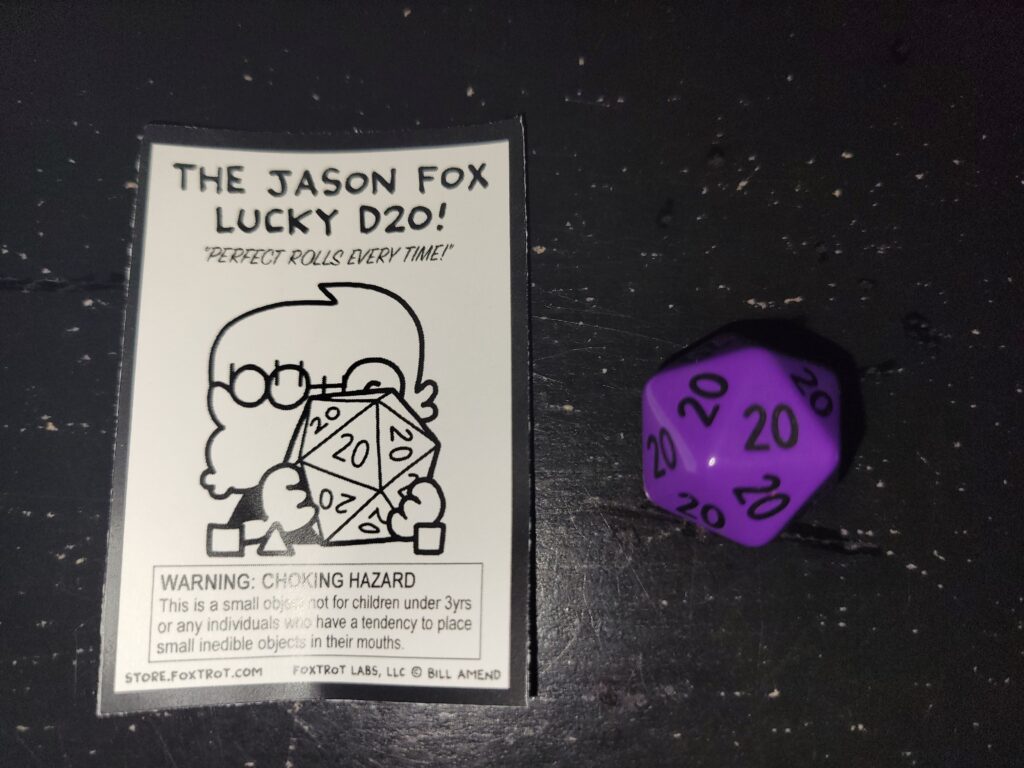 Jason Fox Lucky D20