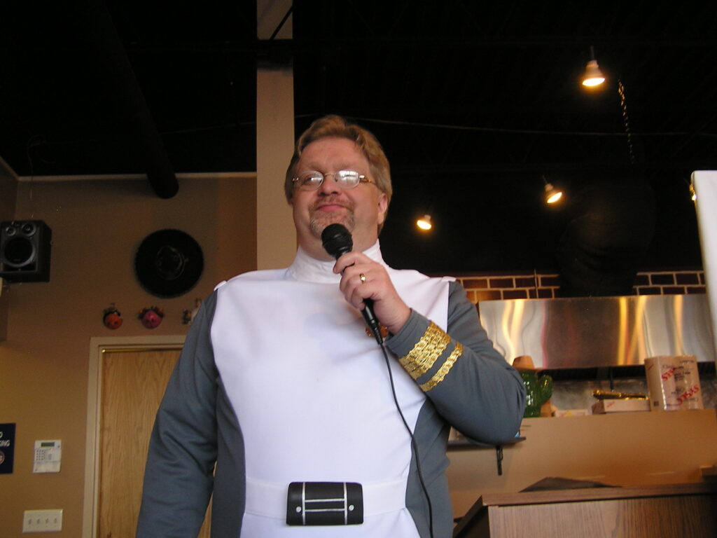 Carl at the Seventh Fleet Admiral's Banquet 2010