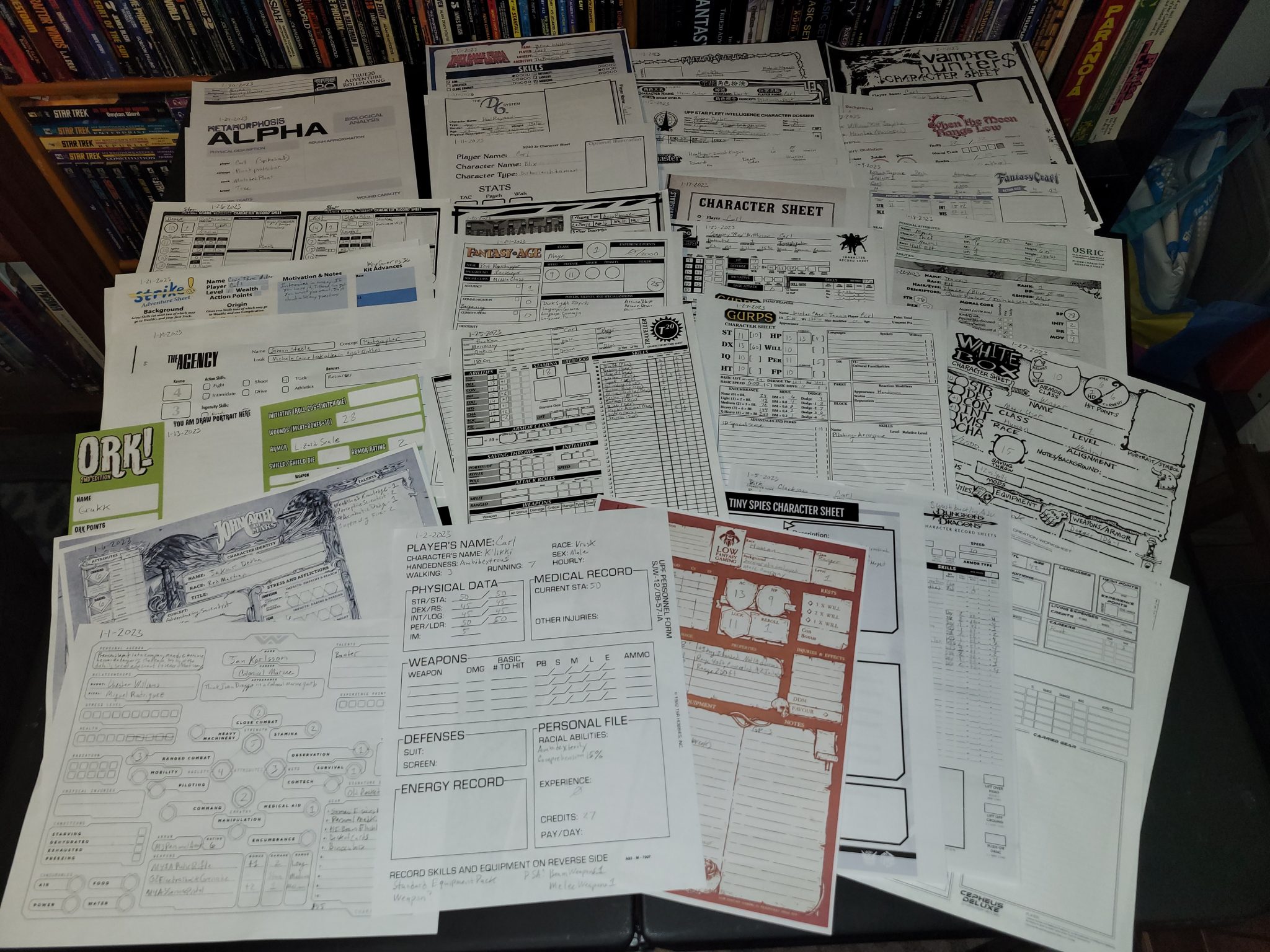 2023 Character Creation Challenge – TardisCaptain's Blog of Holding