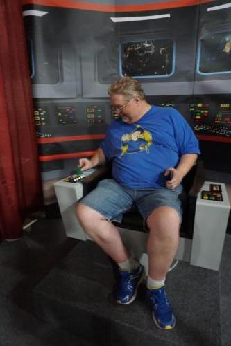 FanX 2018 TOS Command Chair