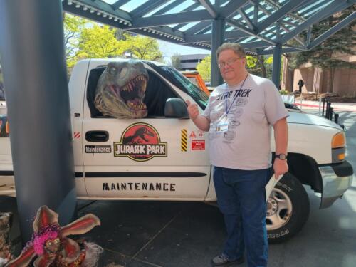 Jurassic Park Truck at Starfest